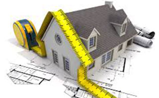 House With Tape Measure House With Tape Measure